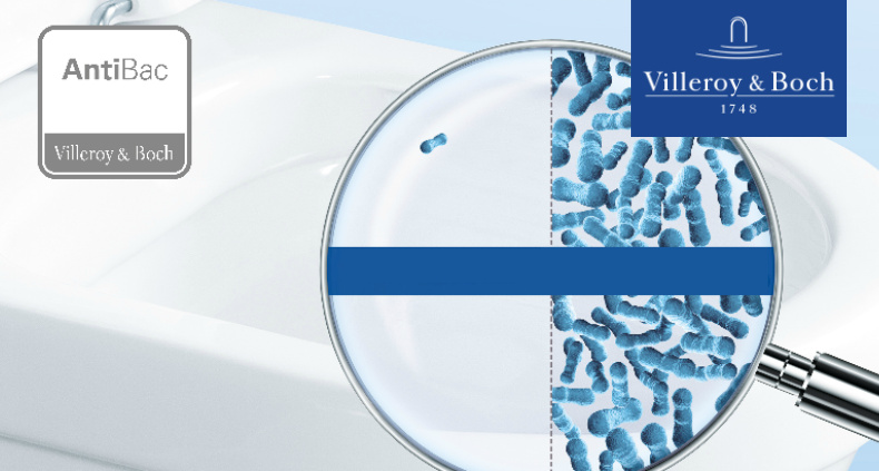 Villeroy & Boch – AntiBac antibakteriálna sanitárna keramika
