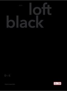 EMCO Black Loft čierne doplnky do kúpeľne