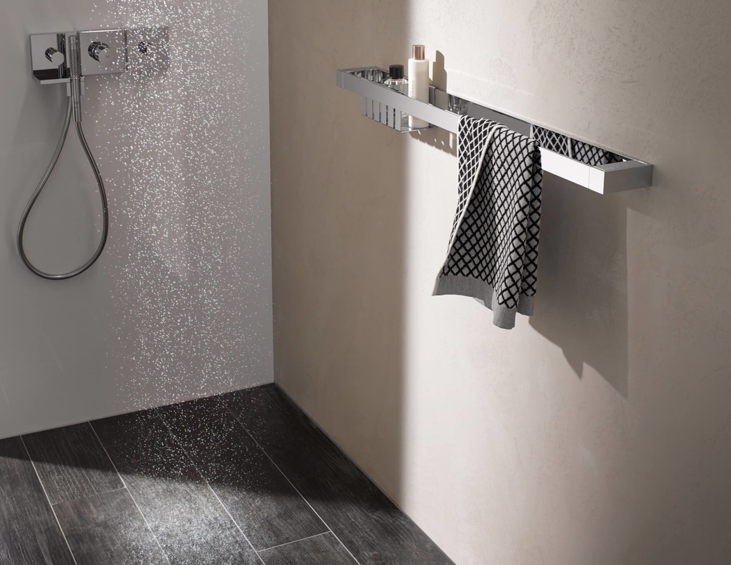 EMCO Liaison kúpeľňové doplnky do sprchy - koľanicový systém