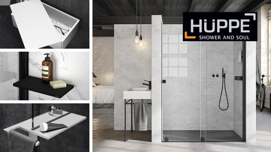 HUPPE Select+ systém sprchových doplnkov
