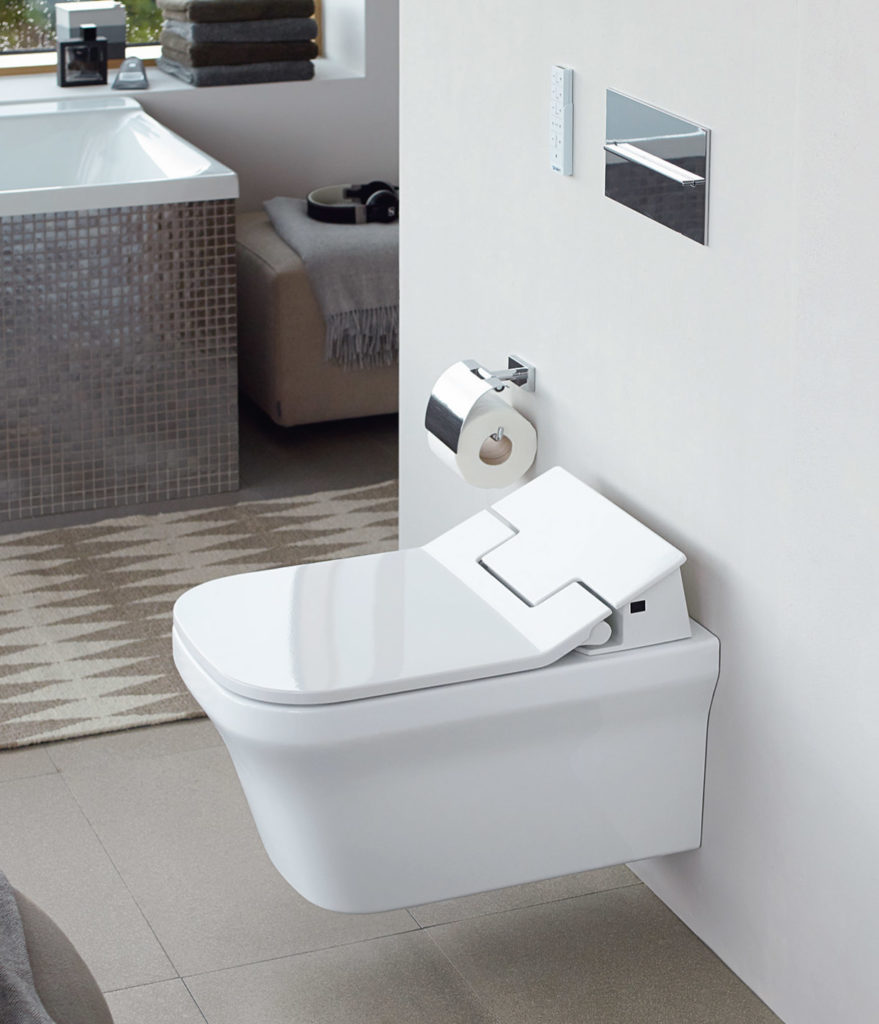 DURAVIT P3 Comforts - WC závesné + bidetové sedátko SensoWash