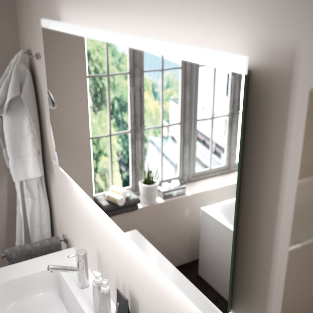 SALGAR kúpeľňový nábytok - umývadlová zrkadlo ESPEJOUPDOWN-AMB_l