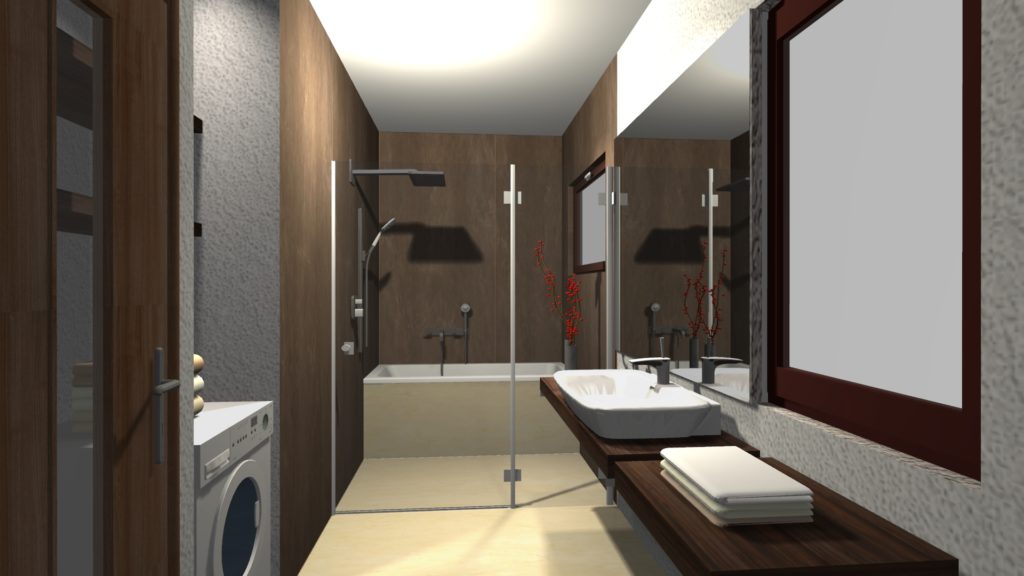 Tinea Kúpeľňové štúdio 3D návrh kúpeľne