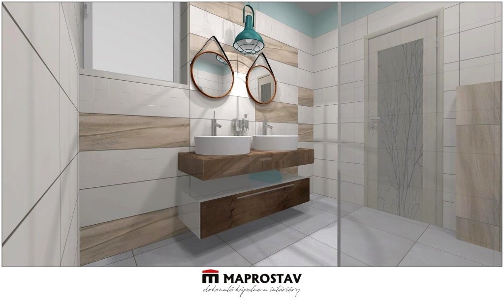 Vizualizácia kúpeľne 10 MAPROSTAV Trenčín drevo a odtieň hnedej 4 - Martina