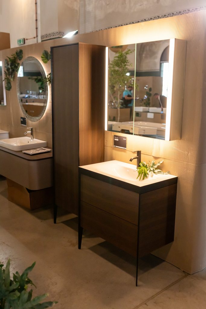 Výstava kúpeľní ISHsk MyBath 2019 DURAVIT XVIU nový kúpeľňový nábytok