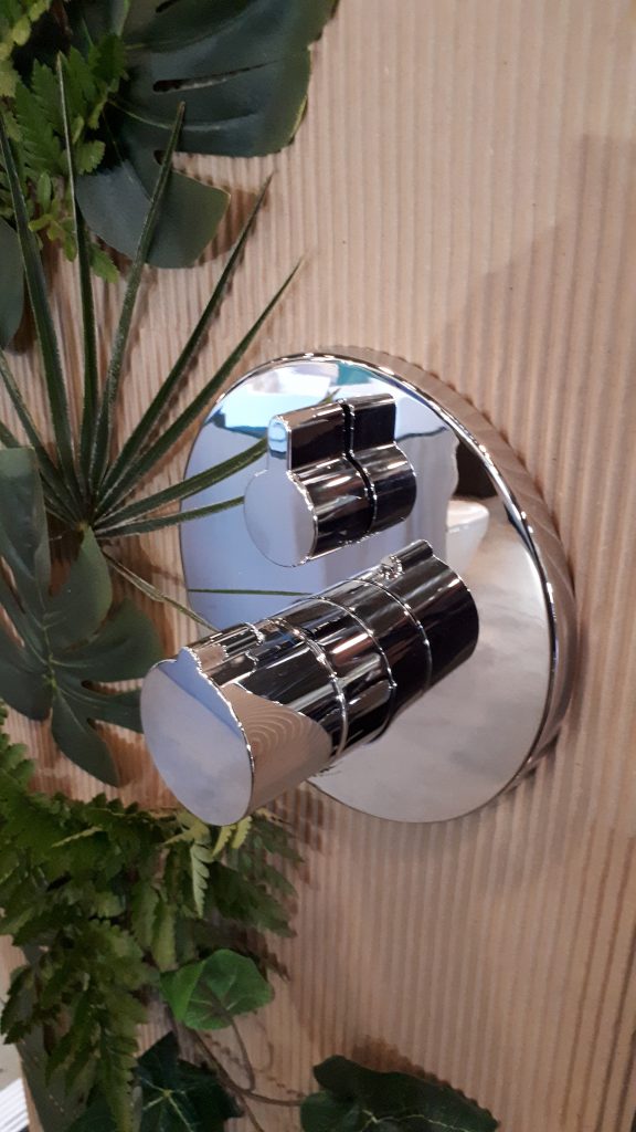 Výstava kúpeľní ISHsk MyBath 2019 termostatická batéria HANSA Designo
