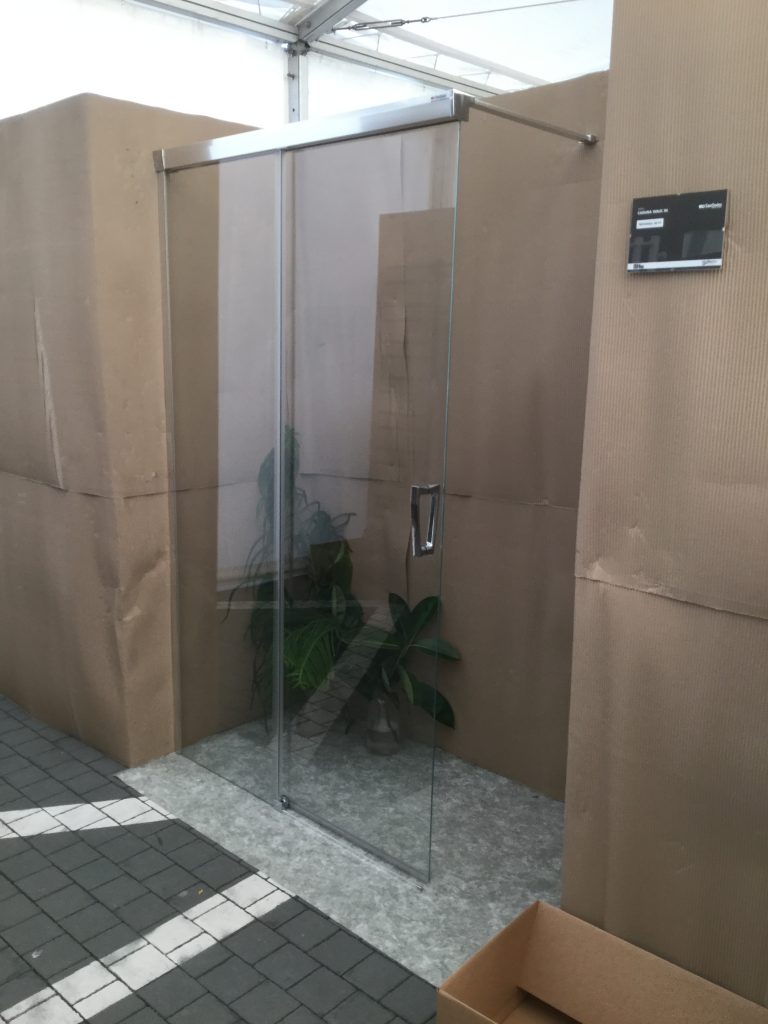 Výstava kúpeľní ISHsk MyBath Sprchový kút SanSwiss CADURA novinka 2019